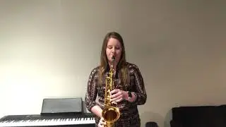 Sonatina for Alto Saxophone by Haydn/Voxman (Practice Tempo)