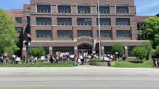 Omaha South students protest gun violence