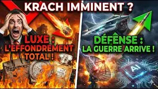 ⚠️ TRUMP menace la FED : Les banques tremblent, le luxe a peur, la D&eacute;fense explose !