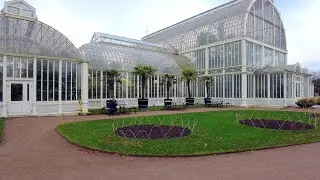 Sweden, Gothenburg, walking through the garden society of Gothenburgs park and greenhouse