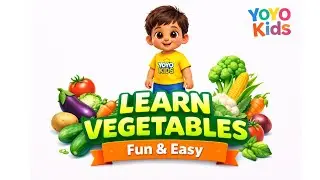 Learn Vegetables &ndash; Fun & Easy 🥕🥦 | Vegetable Names for Kids | YOYO KIDS