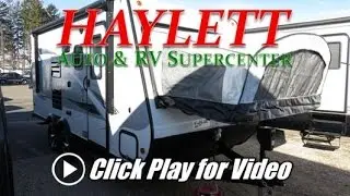 (Продано) HaylettRV - 2017 Jayco Jay Feather 7 17XFD узкокорпусный гибридный туристический прицеп...