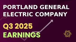 Portland General Electric Company POR Q3 2025 Earnings Call