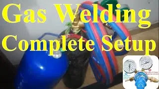 Gas welding setup LPG, Oxygen cylinder Torch set Review and Functions