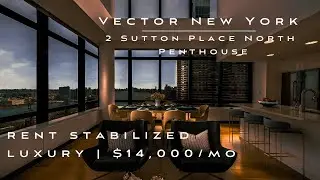 LUXURY Manhattan PENTHOUSE TOUR: 2 Sutton Place North, #PENTHOUSE C