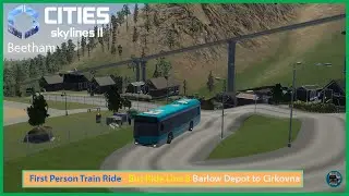 Cities Skylines 2 | First Person Bus Ride Line 8 | Barlow Street Bus Depot to Circovna