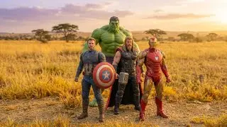 Unboxing Avengers Superhero, Spiderman vs Captain America, Batman, Thor vs Hulk, Ironman,