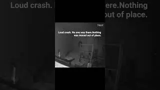 Unexplained crash. No one is there.