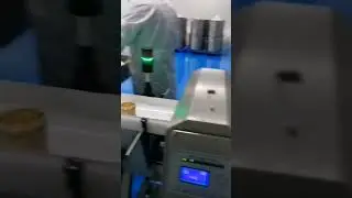 Automatic nut food bottle jar filling sealing machine and weight checking machine