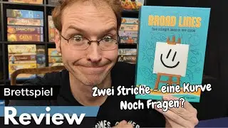 Broad Lines - Zeichenspiel &ndash; Brettspiel &ndash; Review und Regelerkl&auml;rung