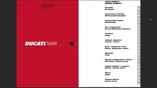 Ducati 749R 2004 Service Workshop Repair Manual Download PDF