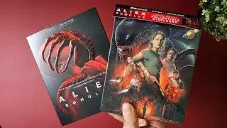 ALIEN ROMULUS  (4K STEEELBOOK) | Disc Menu Reveal