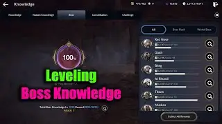 Black Desert Mobile Leveling Boss Knowledge EP 272