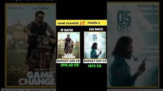 Pushpa 2 45 days worldwide box office collection|game changer 9 days box office collection#shorts