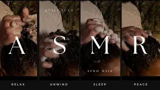 ASMR| Soothing Hair Play For Sleep 💤😴🪮