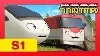 TITIPO S1 EP6 l Can you make a funny face? l Trains for kids l TITIPO TITIPO