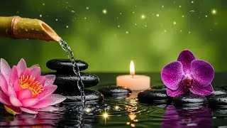 Gentle Piano & Natural Water Sounds 🌙 Night Relaxation Music for Deep Sleep & Calm Mind