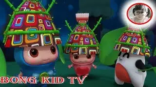 Monsters on the door Songs | Easy Chinese Songs | Nursery rhymes & Kids Songs with bongkidtv EP 69