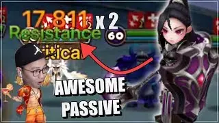 LEONA IS SO GOOD! Solid Damage, Stun and Tanky | Summoners War