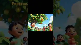 Eat Healthy Food Song 🦜 | Fruits & Vegetables | Kids Song | IndiaKidsUniverse 🌈