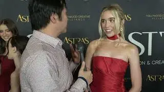 Jenna Davis Carpet Interview at the Astra Awards 2024