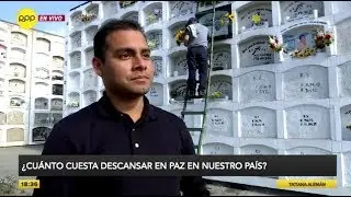 ¿Cuánto cuesta enterrar un muerto en el Perú?