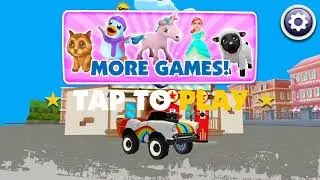 Pony Craft Unicorn Car Racing - Pony Care Girls | Green Tea Games | Fun Cars