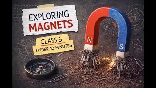 Exploring Magnets#class6#NCERT#CBSE#Physics#science#curiosity#magnets#facts