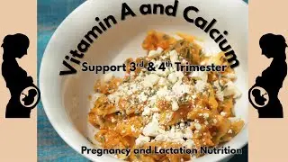 Dairy-Free &ldquo;Vodka&rdquo; Cream Sauce Pasta & Calcium | Third Trimester Pregnancy & Lactation Nutrition