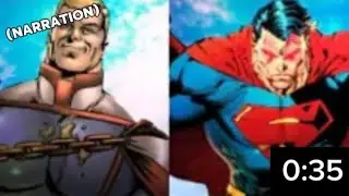 Homelander Vs Superman Comic Animation (Only Narration)