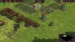 AOE DE - Yamato vs Sumeria: Hardest AI & Max game speed