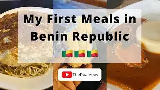 Day 1 in Cotonou: Trying Out Street Food | P&acirc;te la Maize | Spaghettis et &oelig;ufs | TheRealVeev