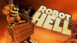 ROBOT HELL! |Episode 1(BY @SPRIIIN) #fnaf #Animation #sfm_animations #Goldenfreddy #Springtrap