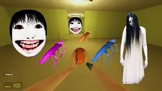 YOSHIE, COCKROACH AND KAYAKO SEEKI NEXTBOT GMOD #GMod #GarrysMod #EkuOnGMod #Nextbot