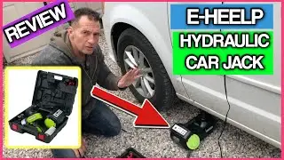 E HEELP Car Jack Hydraulic 5Ton 12V Electric Car Jack Kit
