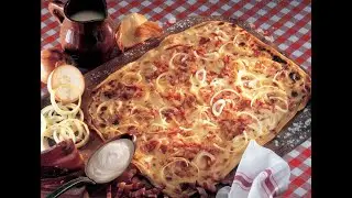 Segreti della Tarte Flambée: Fiammeggiante Perfezione in Ogni Morso! 🍕🔥 | Ricetta e Tutorial