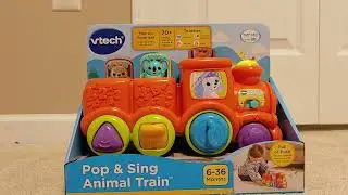 VTech pop & sing animal trains. #vtechtoys #vtech #kids #baby #toys #mom #fisherprice #babyeinstein