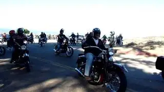 Leaving Baker Beach - AMCA Yerba Buena Annual 49 Mile Ride - San Francisco, CA 2009