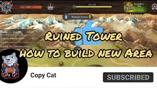 Ruined Tower how to build new Area Craft of survival gladiators