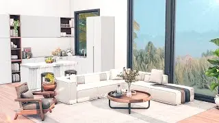 The Sims 4 Modern Lake House | Stop Motion Speed Build
