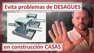 Haz esto y no se ATASCARAN los desagües !!! Construcción de casas