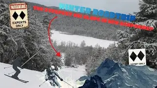 A Local Told Me THIS Was the Steepest Trail in New Hampshire... NH Winter Roadtrip!
