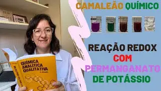 CAMALEÃO QUÍMICO. REAÇÕES COM PERMANGANATO DE POTÁSSIO. UMA EXPLOSÃO DE CORES.