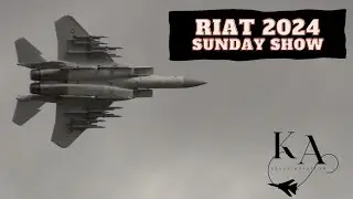 RIAT 2024 Sunday | EPIC Full Airshow Footage &ndash; Fighter Jets, Aerobatics & More!