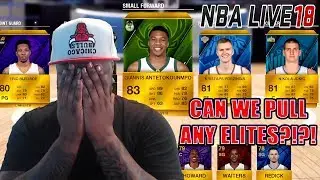 NBA LIVE 18 ULTIMATE TEAM PACK OPENING | LOOKING FOR ELITES | SOME FIRE PULLS