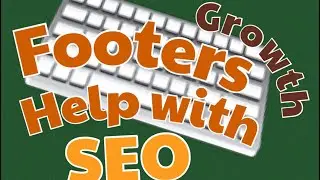 Footers Help With SEO #footer #website #SEO