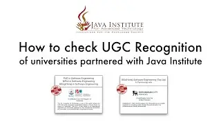 UGC Srilanka Recognition | Java Institute for Advanced Technology