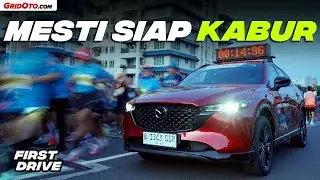 Begini Rasanya Nyetir Official Timing Car SuperBall Run 2022, Mazda CX-5 | GridOto