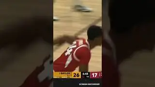 Billy Richmond Fastbreak Dunk vs Baylor#shorts#arkansas#basketball