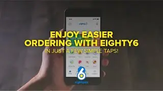 Enjoy easier ordering with eighty6 in just a few simple taps!